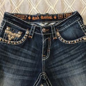 Men’s Rock Revival Stellan Straight Leg Jeans